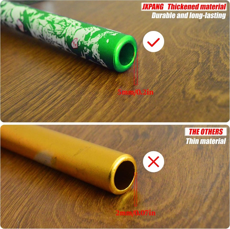 JXPANG Universal 28mm 1/1/8" Handle Bar For CRF KLX KX LTR TRX SX SXF EXC XCW Motocross Pit Dirt Bike Scooter ATV Quad Bike Grizzly Hawk 250 Bicycles (Green) - Image 2